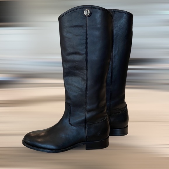 Frye Shoes - Frye Black Heeled Boots